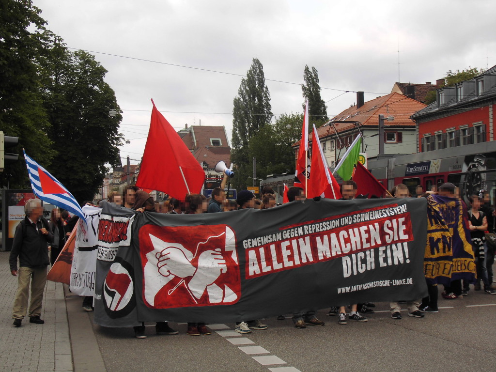 Antirepressionsdemo – „Wir lassen uns nicht einschüchtern!“