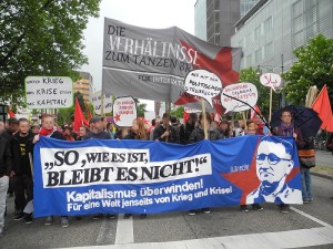 “So, wie es ist, bleibt es nicht!” – Bericht zum Antikapitalistischen Block auf der DGB-Demo