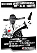 Aufruf: Gemeinsam gegen das Bundeswehr-Konzert in Freiburg