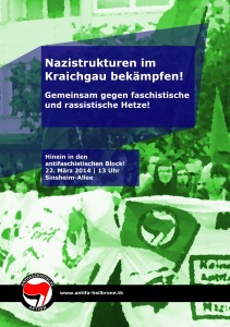 Nazistrukturen im Kraichgau bekämpfen – Gemeinsam gegen faschistische und rassistische Hetze!